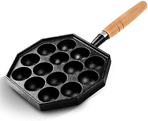 G&amp;Z 14 Holes Takoyaki Octopus Balls Aebleskiver Grill Tray Mold Pan DIY Kitchen Cooking Tool