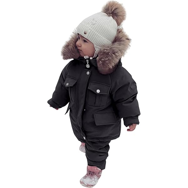 Veste Combinaison De Ski BÃ©bÃ© Fille Combinaison Bebe Hiver