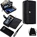 Produktbild S7 Case, DRUnKQUEEn Zipper Wallet Type Flip Folio Case Premium Leather Credit Card Holder Feature - Detachable Magnetic Back Cover with Lanyard Wrist Hand Strap for G930 Samsung Galaxy S7