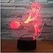 Produktbild Tennis Kreative Produkte 3D Nachtlicht Acryl Energiesparende Led-leuchten 7 Farben Smart Cartoon Schlafzimmer Atmosphäre Lichter