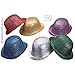 Price comparison product image 1 GLITTER BOWLER Hat SFX for Laurel hardy Victorian Cosmetics