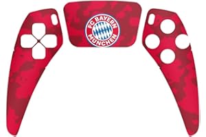 DeinDesign Skin kompatibel mit Sony PlayStation 5 Controller PS5 Folie Sticker FC Bayern München Camouflage FCB