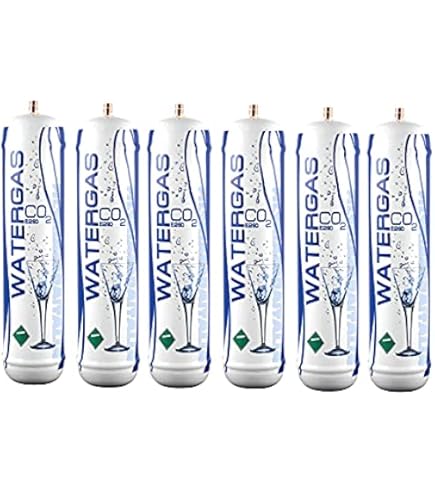 Bombola CO2 Usa E Getta Per Gasatore Acqua - 600 Gr Attacco M11x1, Per Acqua Frizzante Casa - Foto 3