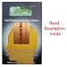 Pure Natural Health Anti Radiation Chip for Mobiles/Tablets/Laptops/Wifi Accessory Kit (Gold) - Electro Magnetic Radiation (EMR) neutraliser RS.189.00