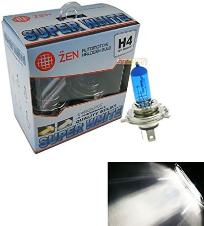 X2 Xenon HID Halogen Headlight Bulb Super White Headlamp H1/H3/H4/H7/H8/H11/880/881/9005/9006 Type 4200k (H4)