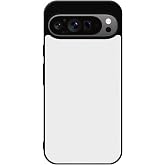 Microcase Google Pixel 9/9 Pro Luna Serisi K&ouml;şe Korumalı Sert Rubber Kılıf - AL3422 Siyah