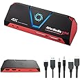 AVerMedia Live Gamer Portable 2 Plus GC513, Game Capture Card, Stream and Record in 1080p60, 4K60 fps Pass-through for PS5, Switch, PC/Mac