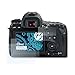 Price comparison product image Bruni Screen Protector for Canon EOS 6D Mark II Protector Film - Set of 2 crystal clear Screen Protection Film
