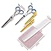 LuckyFine 6.0 in.Professional Hairdressing Hair Scissors set 58HRC Hair Cut Cutting Barber kit