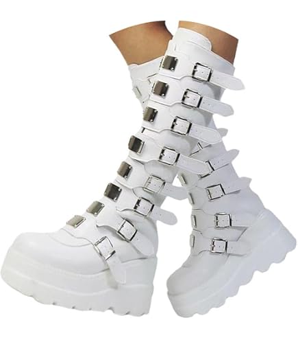 OTMYIGO Stivaletti Cowboy Ricamati Donna - Tacco Basso 3cm, Punta Appuntita, Autunno Inverno - 3