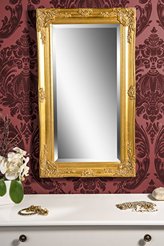 Wandspiegel antik gold Barock GWEN 70 x 40 cm - 2