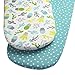 Snuz Moses Basket/Pram Fitted Sheets - Rootin' Tootin' Cowboy Print