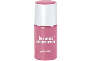 Le Mini Macaron • Vernis à Ongles UV 3 en 1 • Nail Gel Semi-Permanent • Séchage LED • Brigitte Couleur Violet • 8,5ml