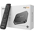 Amiko A11 Green Android IPTV Set Top Box Quad Core MYTV3 4K Internet TV Player MYTV Plus HDR HDR10 WiFi Green 2GB 16GB MY TV UK Plug