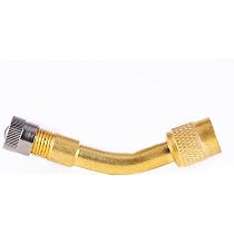 4 Adaptateurs Valve Pneu 135° - Extension Pour Gonflage Voiture, Moto, Vélo
