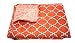 Produktbild Linder 5048/37/835 BOUTIS Überwurf, Polyester/Baumwolle orange 250 x 260