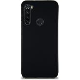 KZY İletişim Xiaomi Redmi Note 8 ile Uyumlu Kılıf Soft Premier Renkli Silikon Kapak - Siyah