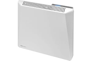 Radialight® Sirio Termoconvettore Elettrico Portatile Basso Consumo Controllo Digitale Temperatura Programmabile Eco Stufa Riscaldatore a Risparmio Energetico Protezione Umidità IP24 500W