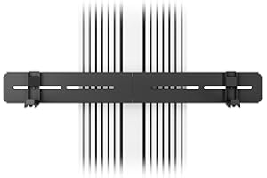 FITUEYES Design Soporte para Barra de Sonido para Soportes de TV de Las Series Zen y Cantor, Soporte Ajustable para Barra de Sonido de hasta 6,5 KG con Almohadillas Antideslizantes EV