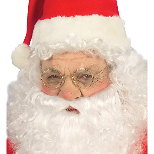 Weihnachtsmann Brille Nikolaus Kostüm Verkleidung Maske - 3