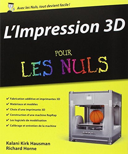 Télécharger L'impression 3D pour les Nuls PDF Livre eBook France