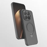 Coverzone Xiaomi Redmi 15T Pro ile uyumlu Kılıf MagSafe ile uyumlu Z-Samara Kapak Wireless Şarj &Ouml;zellikli Stand Olabilen Redm