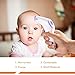 [FDA Approved] Dr.Meter Forehead Thermometer, Clinical Digital Infrared Non-Contact Baby Thermometer with Instant Reading (1 Second), Fever Alarm and Back lit display, Battery Included