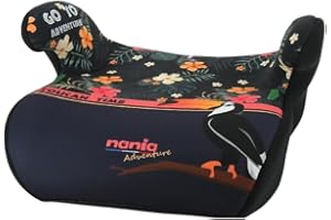 Seggiolino auto Nania 6-12 anni, 126-150 cm, Seggiolino, compatto e leggero (< 1 kg), installazione cinture di sicurezza P-DREAM (OTHER10)