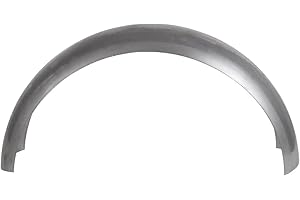 HANSEN STYLING PARTS Universeller Heckfender aus Stahl, oberflächenverzinkt Breite: 150 mm Dicke: 1,5 mm ohne Bördelung~