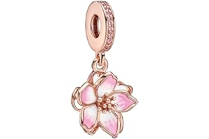 Feitery Charms et Perles pour Femme Pendenti Compatible avec les Bracelets et Colliers Pandora,Cadeau de la Fête des Mères