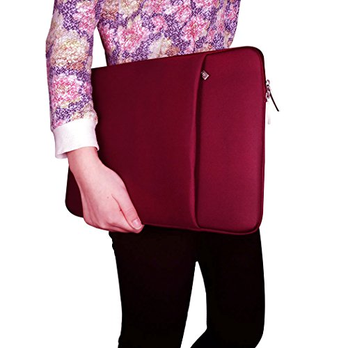 Ivencase   13-13 3 Zoll weiches Neopren H  lle Sleeve Laptoptasche  Schutzh  lle Tasche mit dem Rei  verschluss f  r 13 Zoll MacBook Air   Pro   Pro R