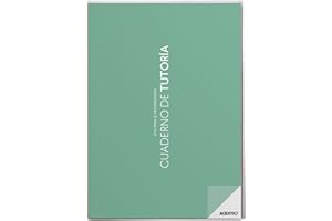 ADDITIO - Cuaderno de Tutoría para el profesorado | Seguimiento del alumnado | Registro de asistencia por meses | Tamaño A4 | Español | Verde