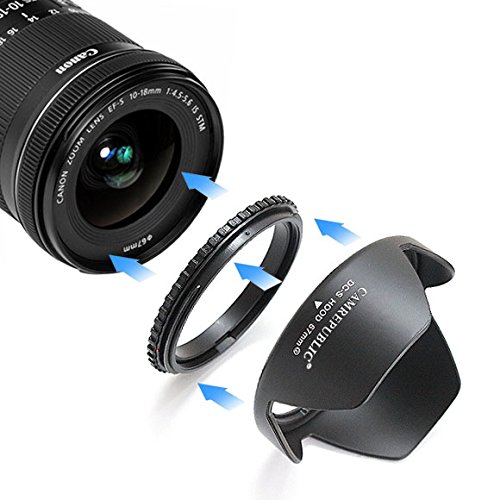 CamRepublic 67mm r versible p tale PARE-SOLEIL pour Canon EF 35mm f 2 IS USM Canon EF-S 18-135mm f 3 5-5 6 IS STM Canon EF 8-15mm F4 L Fisheye USM Canon EF 70-300mm f 4 0-5 6 L IS USM Canon EF-S 18-135mm f 3 5-5 6 IS Canon EF 100mm f 2 8L Macro IS USM Canon EF 70-200mm f 4 0 L IS USM Canon EF-S 17-85mm f4-5 6 IS USM reviews CamRepublic 67mm r versible p tale PARE-SOLEIL pour Canon EF 35mm f 2 IS USM Canon EF-S 18-135mm f 3 5-5 6 IS STM Canon EF 8-15mm F4 L Fisheye USM Canon EF 70-300mm f 4 0-5 6 L IS USM Canon EF-S 18-135mm f 3 5-5 6 IS Canon EF 100mm f 2 8L Macro IS USM Canon EF 70-200mm f 4 0 L IS USM Canon EF-S 17-85mm f4-5 6 IS USM