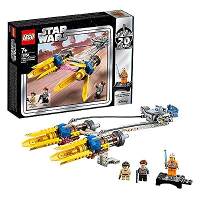 LEGO Star Wars - Le Podracer d’Anakin – Édition 20ème Anniversaire - Jeu de construction - 75258