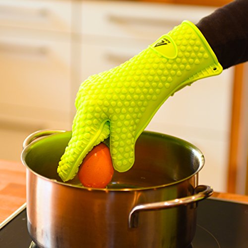 ALBARGO – allround Kochhandschuhe | hitzebeständige Handschuhe Topflappen Topf-Untersetzer Gloves Grillhandschuhe Ofenhandschuhe Topfhandschuhe Hitzeschutzhandschuhe Backhandschuhe Fingerhandschuhe - 7