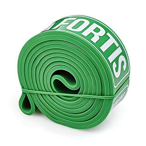 VIA FORTIS Premium Fitnessbänder mit Tasche und Übungsanleitung – Klimmzug-Band für CrossFit Calisthenics oder Freeletics Workout – Resistance Band / Widerstandsband in verschiedenen Größen - 5