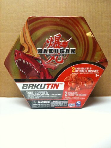 Preisvergleich Produktbild Bakugan Bakutin Pyrus (Red) - Includes 2 Exclusive Flip Attribute Bakugan by Bakugan