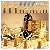 【Disfruta DIY Fun DIY】: estas luces de botella encajan perfectamente en varias botellas. 2 m / 78.74 pulgadas de largo aseguran que estas luces de cuerda podrían deformar cualquier botella, que se puede colocar en la forma que desee.