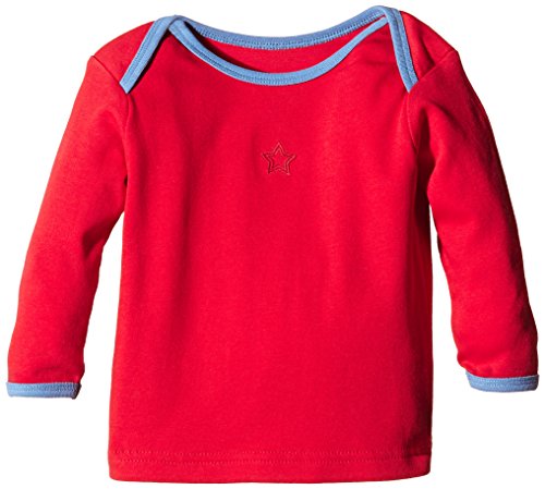 Rockin' Baby Unisex Baby Rockin' Basics T-Shirt, Red, 6-9 Months