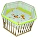 Roba 0232 S145 Playpen Jumbotwins Hexagon Grey