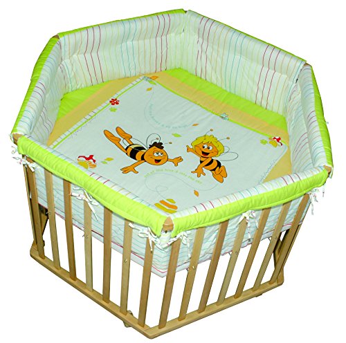 Roba 0232 S145 Playpen Jumbotwins Hexagon Grey