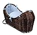 Waffle Dark Wicker Noah Pod - Blue