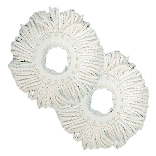Royal White Fabric Mop Refill Head Set Of 2