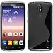 Produktbild PhoneNatic Case für Huawei Y625 Hülle Silikon clear S-Style + 2 Schutzfolien