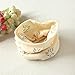 Koly Autumn Winter Baby Boys Girls Collar Scarf Cotton O Ring Neck Scarves Neckerchief (Beige)