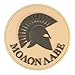 Produktbild Desert Arid Spartan Molon Labe AOR1 US Navy Seals Morale Taktisch Tactical PVC Gummi Hook&Loop Aufnäher Patch