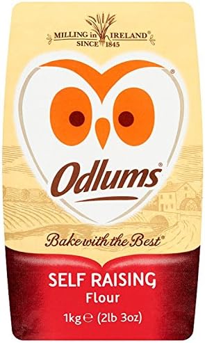 Odlums Irish Self Raising Flour 1 Kg (Pack of 5)