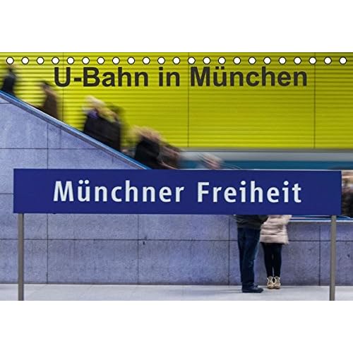 U-Bahn in München (Tischkalender 2016 DIN A5 quer)