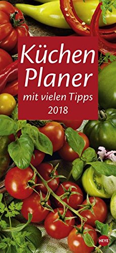 Küchenplaner - Kalender 2018
