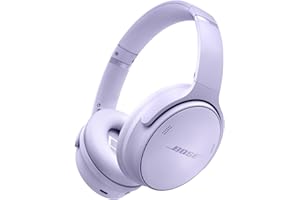 Bose QuietComfort Słuchawki bezprzewodowe z redukcją szumów, słuchawki nauszne Bluetooth z 24-godzinną pracą baterii, Liliowy - Limitowanym